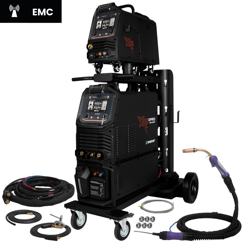 Spawarka Migomat Mig XPro 500 Dual Pulse 400V Podajnik Chłodnia Spartus