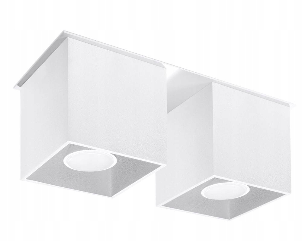 Bodové svietidlo Sollux Quad 2 biele SL.0065