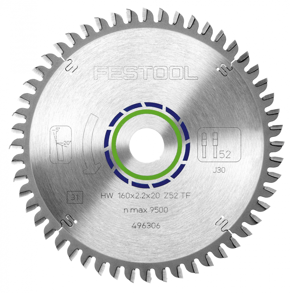 Pilový Kotouč Hw 160X2,2XD20 TF/52 496306