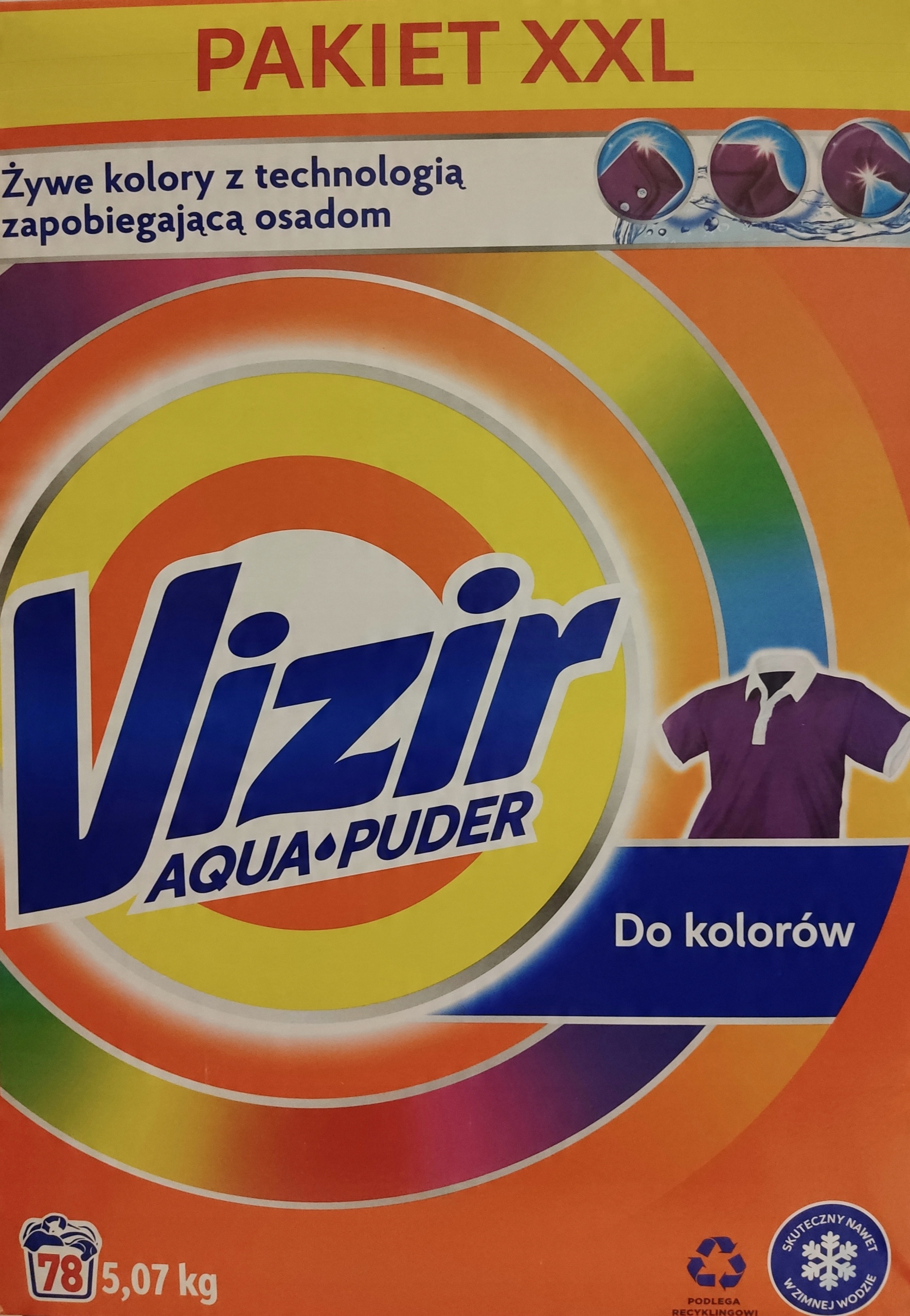 

Vizir Color Proszek do prania Aqua Puder-78 prań