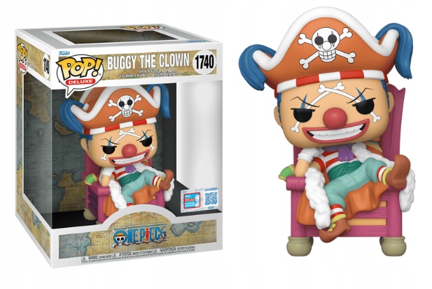 Buggy The Clown 1740 One Piece Deluxe Nycc 2024 Exclusive Funko Pop! Vinyl