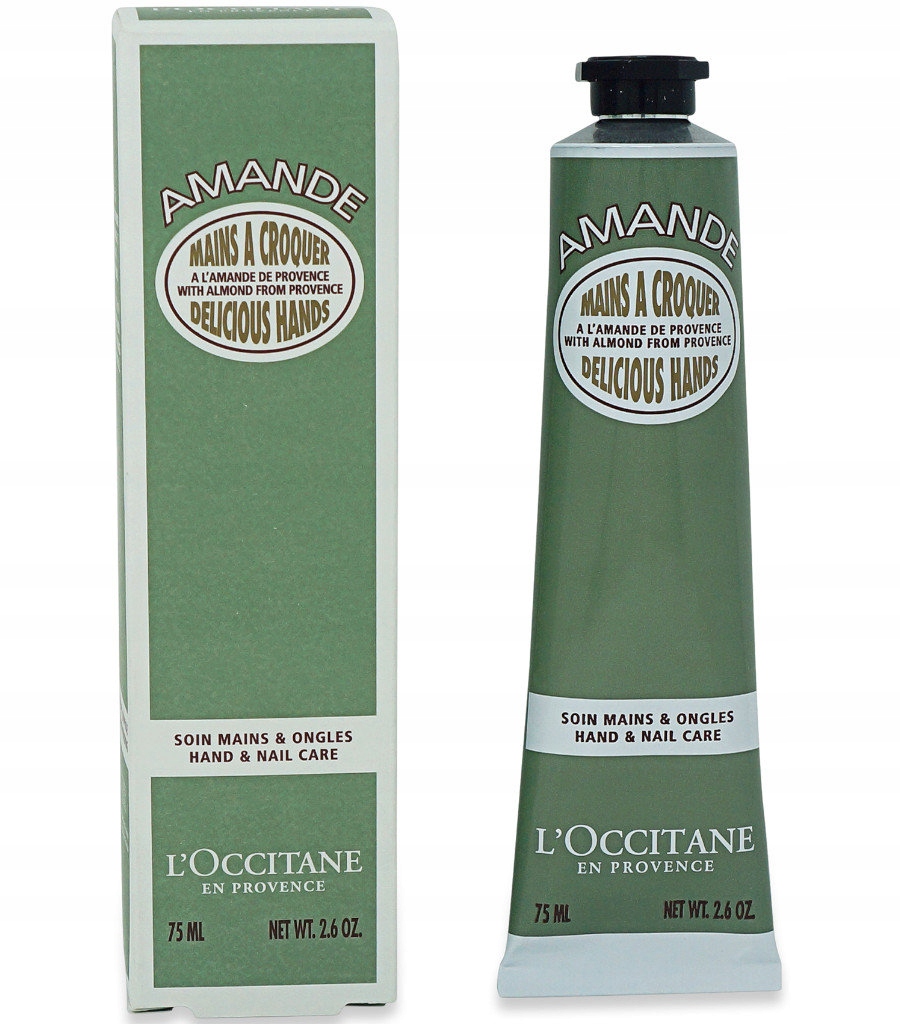 L'occitane Amande Hand & Nail Care krém na ruce a nehty 75 ml