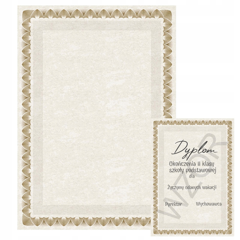 

Dyplom Galeria Papieru Arkady Złote 170g 25ark