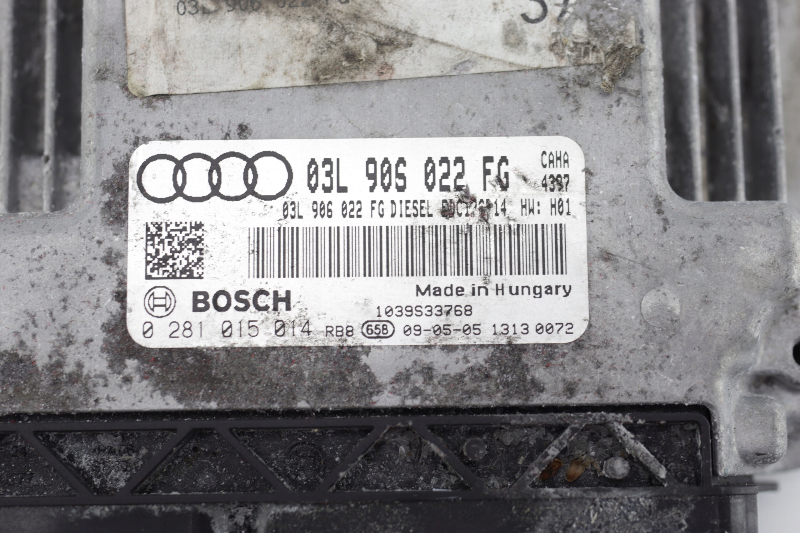 computer control unit of the engine AUDI A3 8P A6 C6 2.0 TDI 03L906022FG