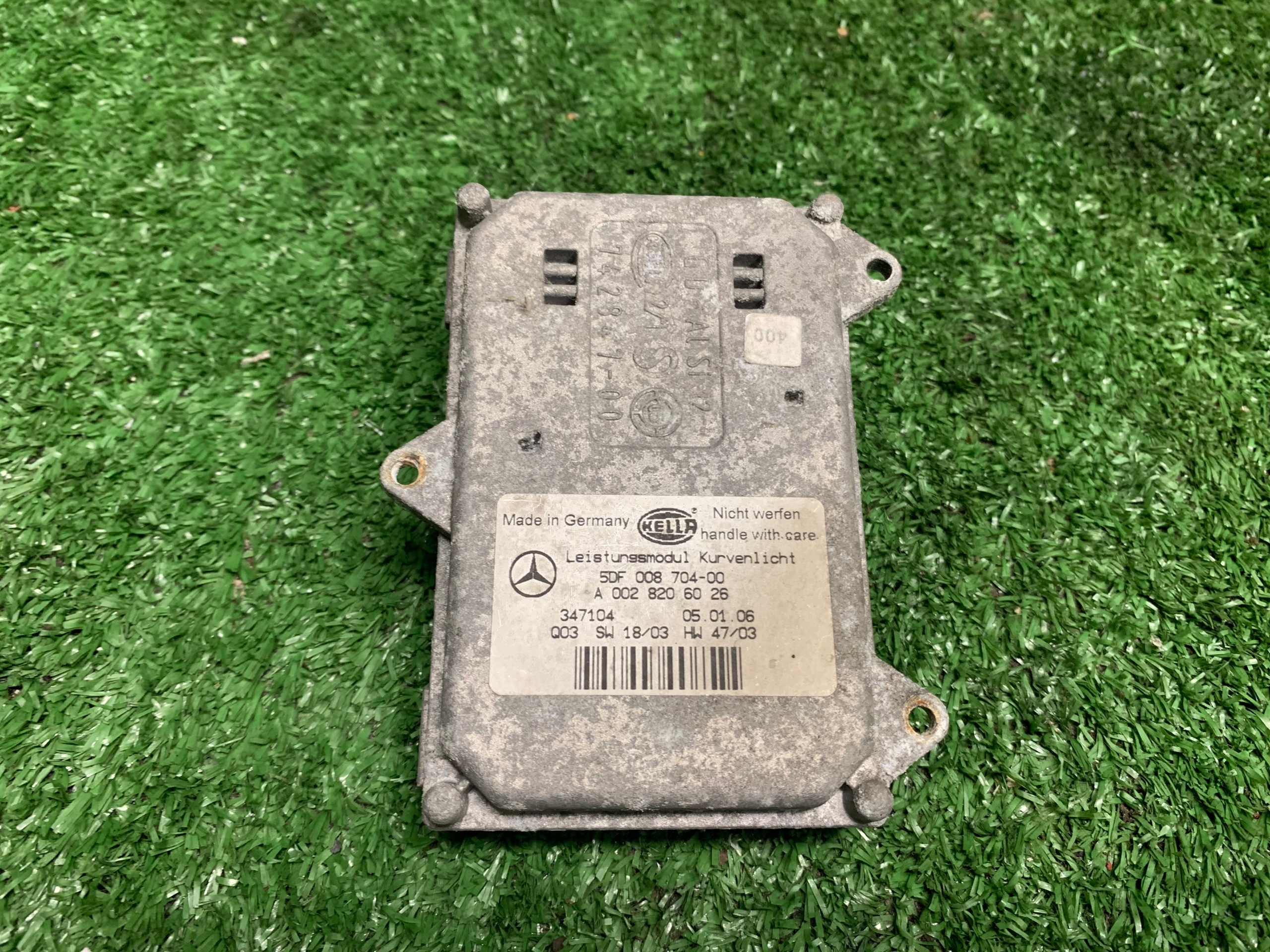 control unit XENON MERCEDES W211 A0028206026 5DF008704-00