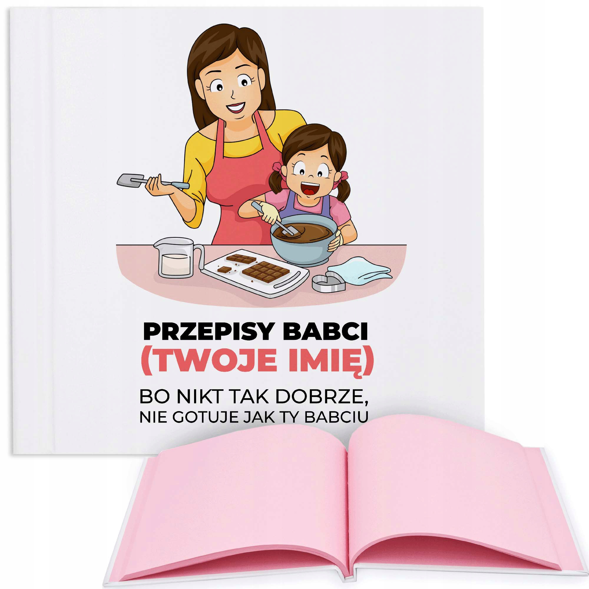 Album Kniha Na Recepty Dárek ke Dni Babiček