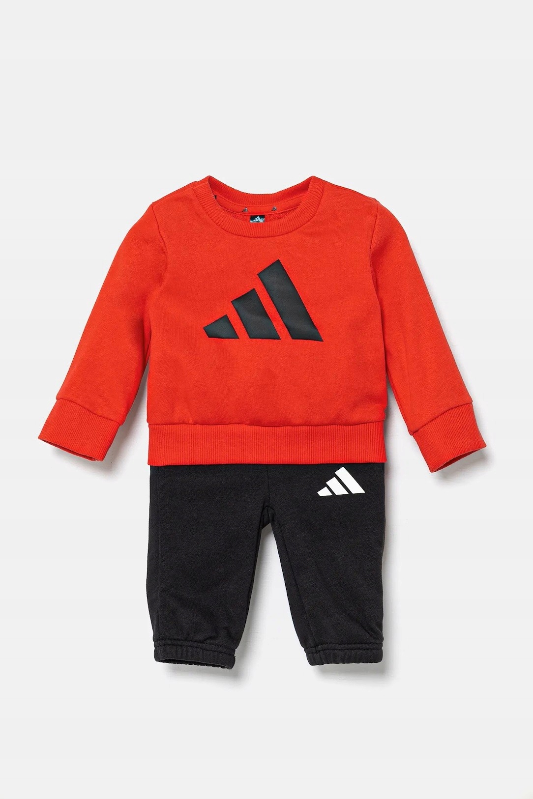 Dres dziecięcy Adidas Essentials Kids czerwono/czarny JC9647