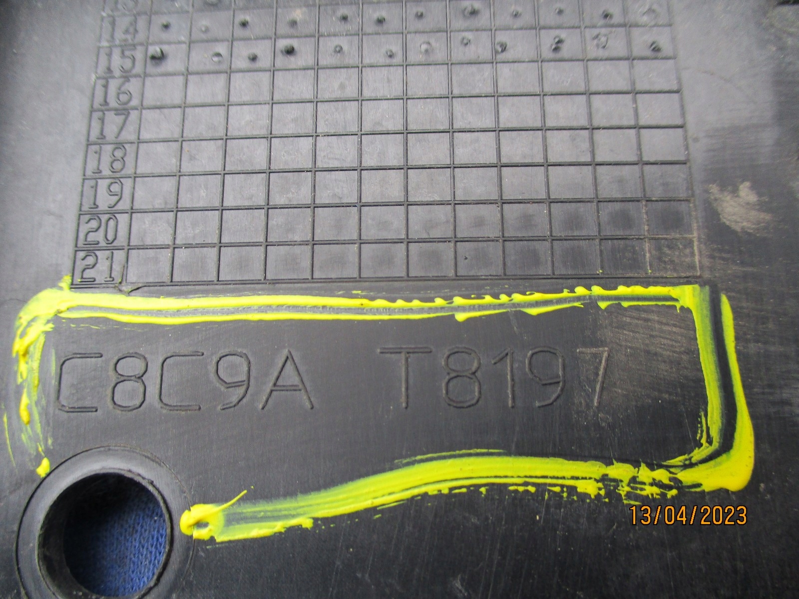 ABDECKUNG BLENDE ABDECKUNG RANGE ROVER SPORT C8C9AT8197