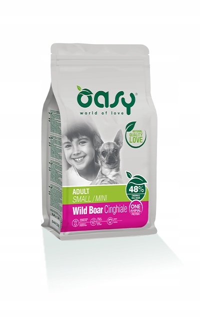 Oasy Adult S/Mini Divočák 2,5 kg