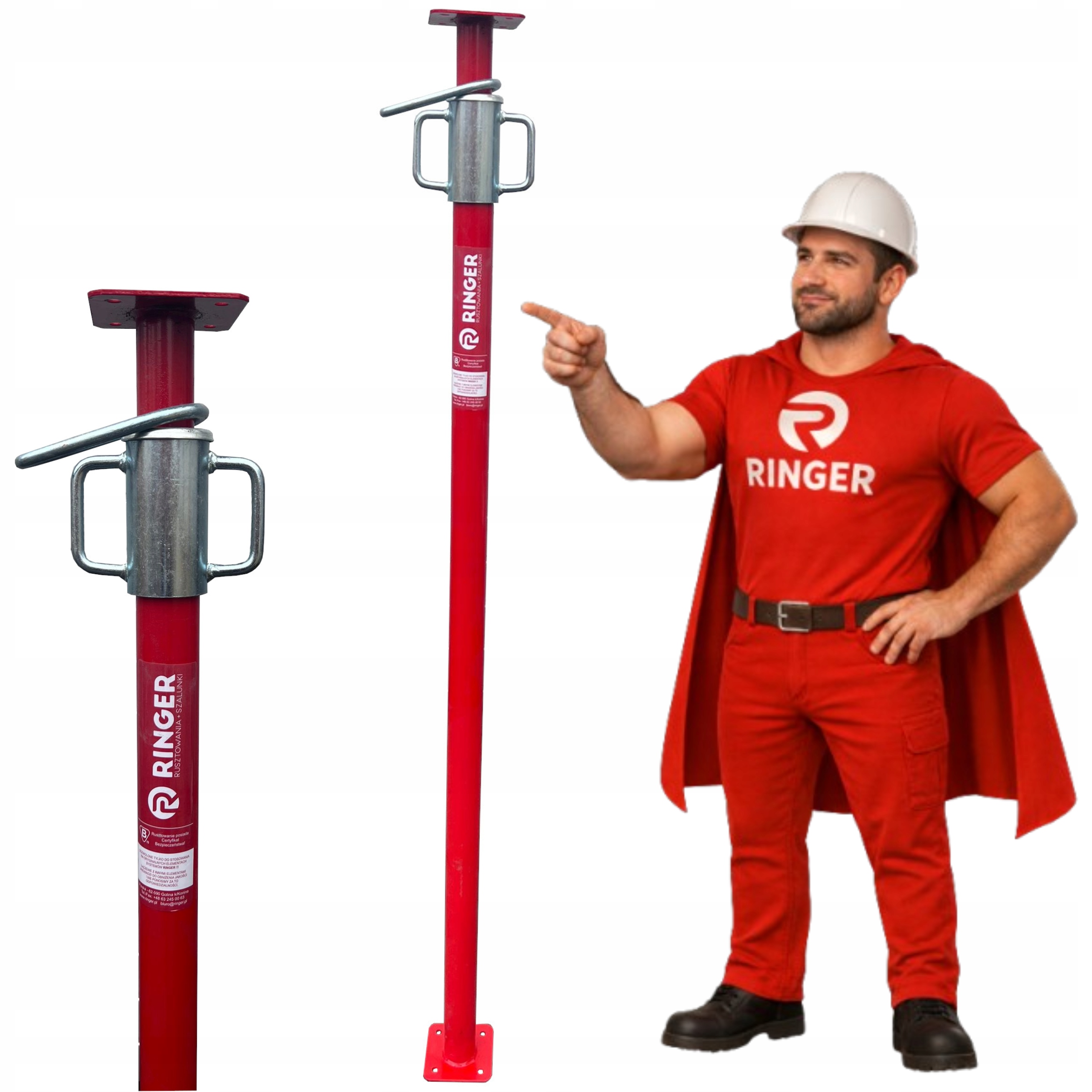 Podpora budowlana sztyca podpory stemple do 3m szalunkowa stropowa stępel