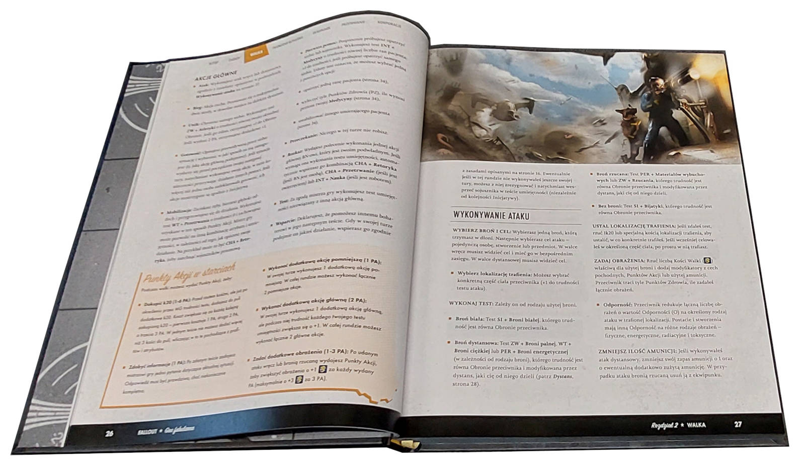 Fallout RPG Podręcznik Główny + PDF gra fabularna Wersja językowa polska