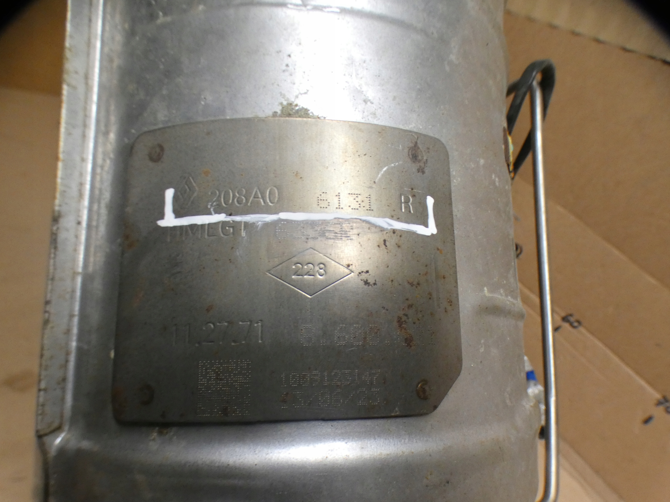 Renault Trafic III iv 2.0dci filter dpf catalyst