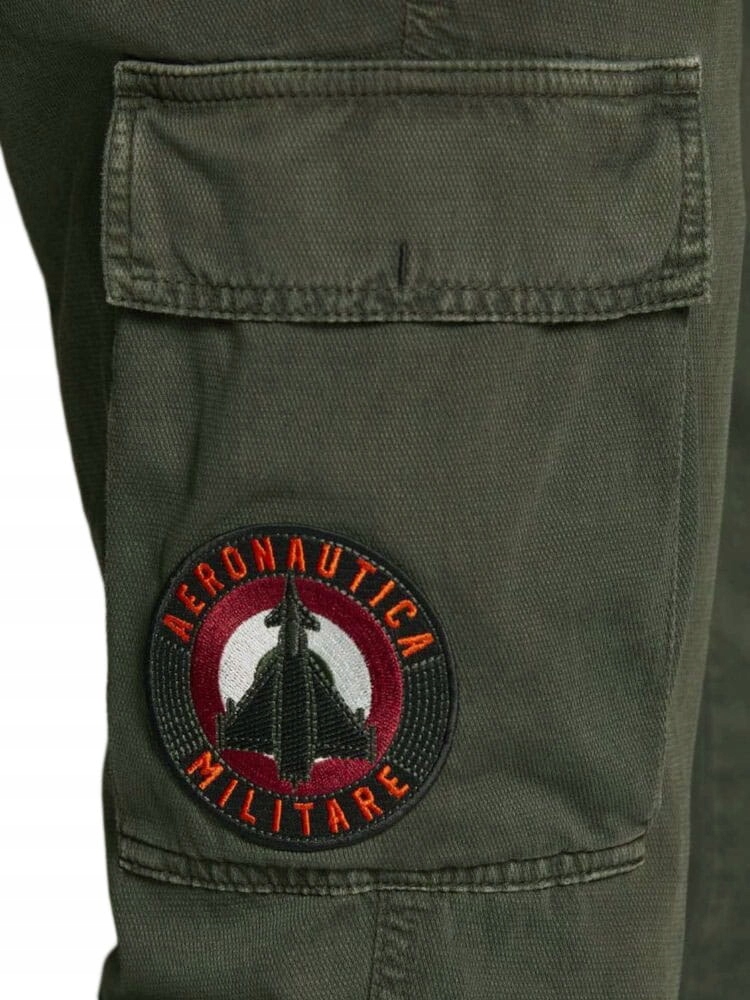 Aeronautica Militare Spodnie 221PA1475CT2944 zielo