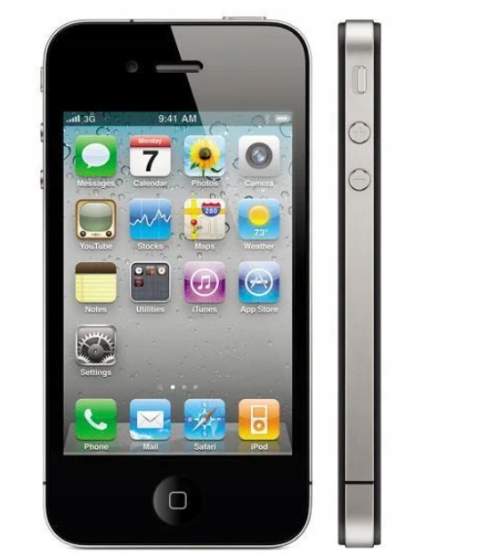 Apple Iphone 4 512 MB/16 Gb Čierny Nový iOS 5
