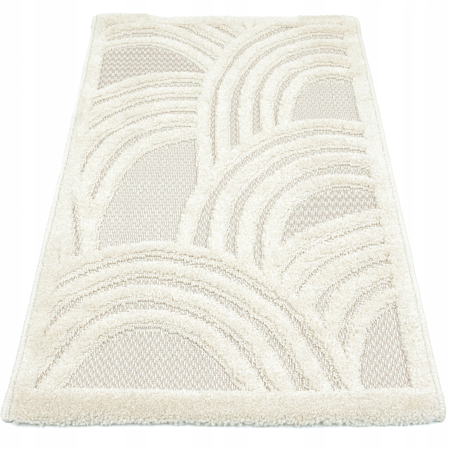 Béžový moderní Koberec Běhoun 60x100 cm, pěkný, módní, elegantní