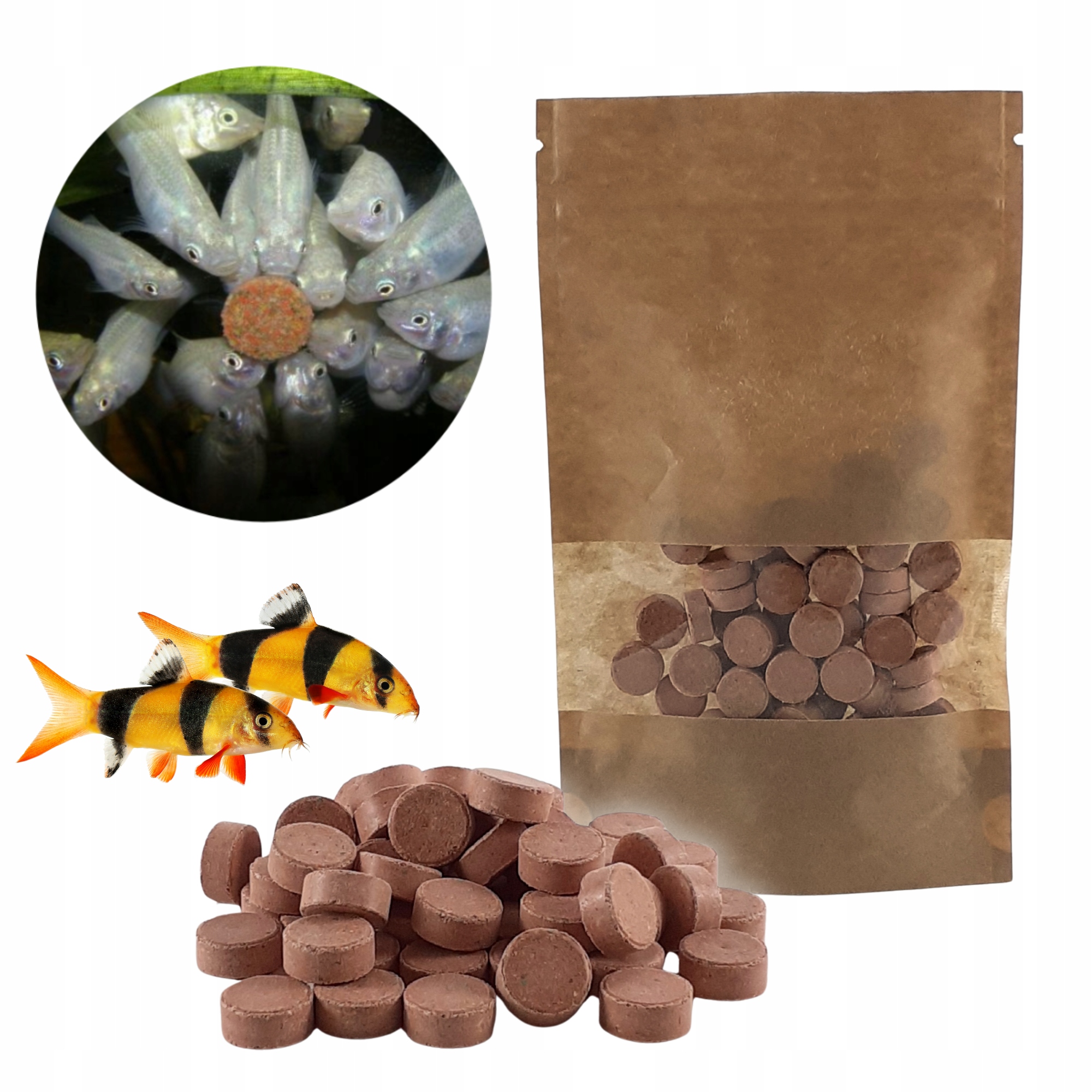 Krmivo pro rybičky Krmivo Kraft Tablety z beta-karotonu Astaxanthin 1kg