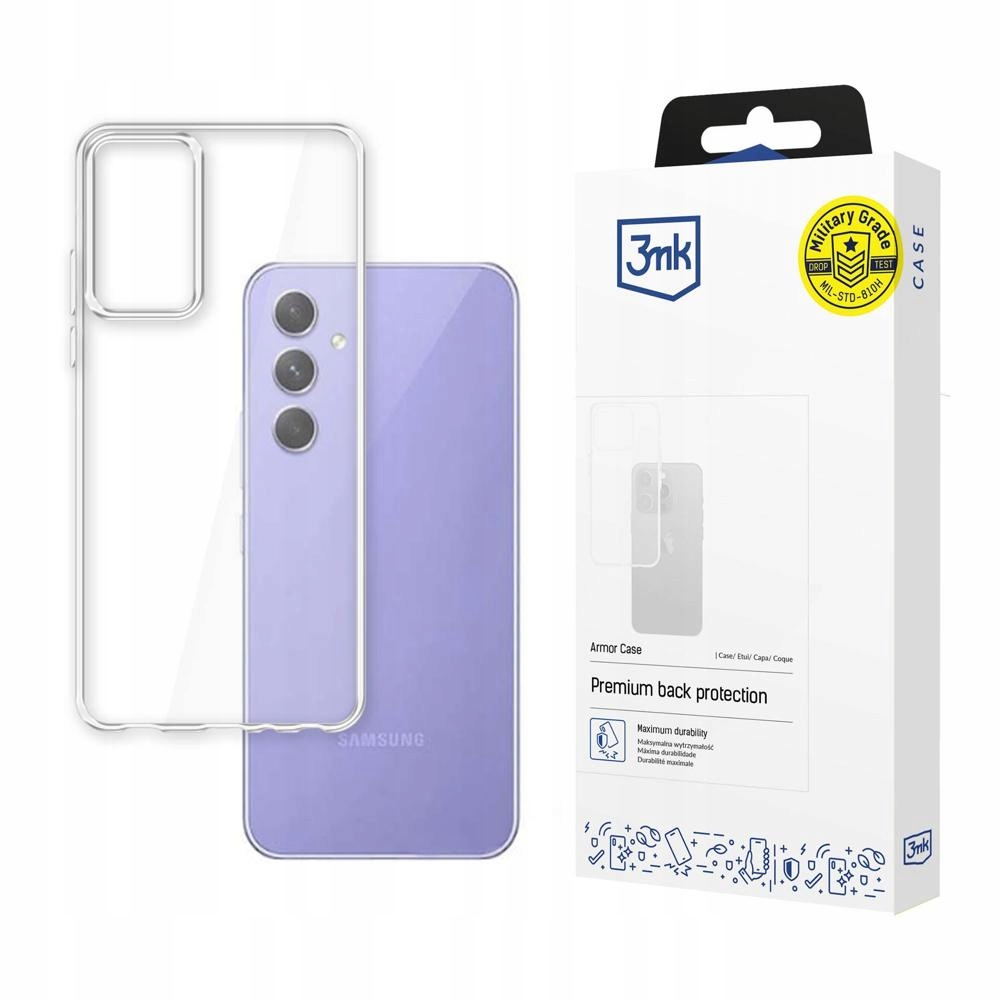 Etui 3mk Armor Case na Samsung Galaxy A54 5G przezroczyste 3mk Protection