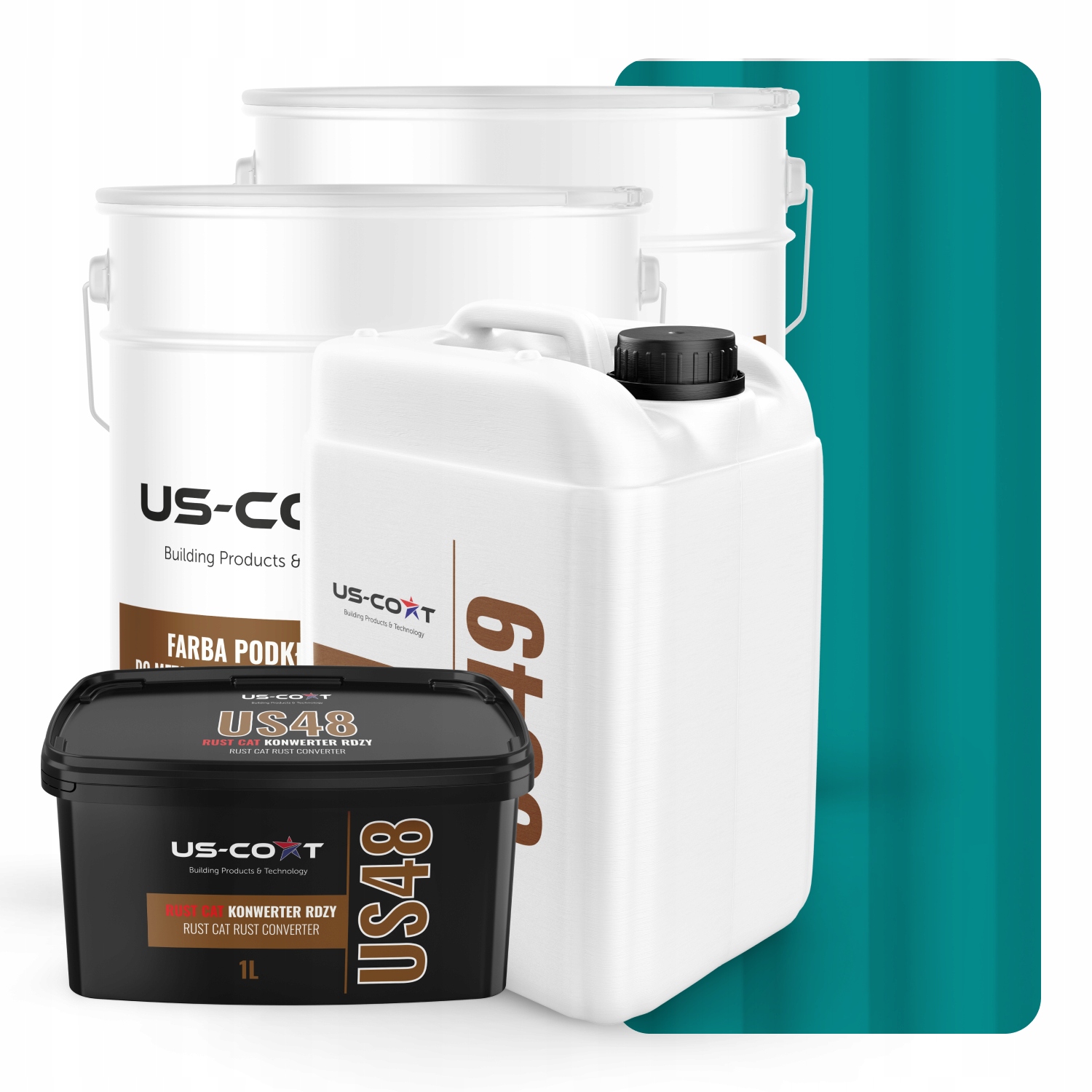 Farba Na Kovovú Strechu Set Modrá Tyrkysová Ral 5018 74 m2 Satén