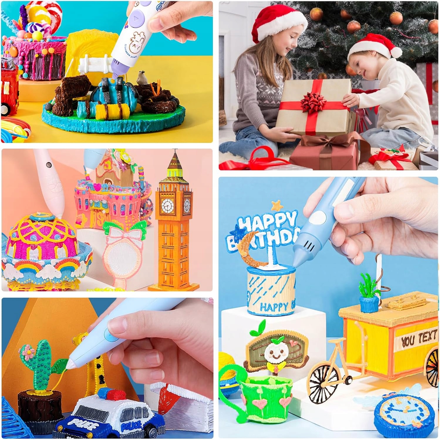 FILAMENTY WKŁADY DO DŁUGOPISU PEN 3D PLC DUŻY ZESTAW 20 KOLORÓW 1,75MM Waga filamentu 280 g