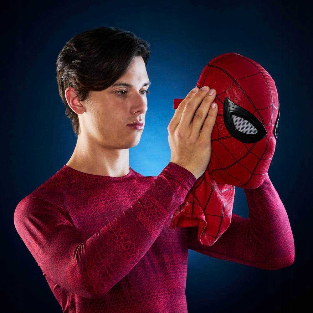Replika 1:1 Elektronická expresivní maska Spider-Man Marvel
