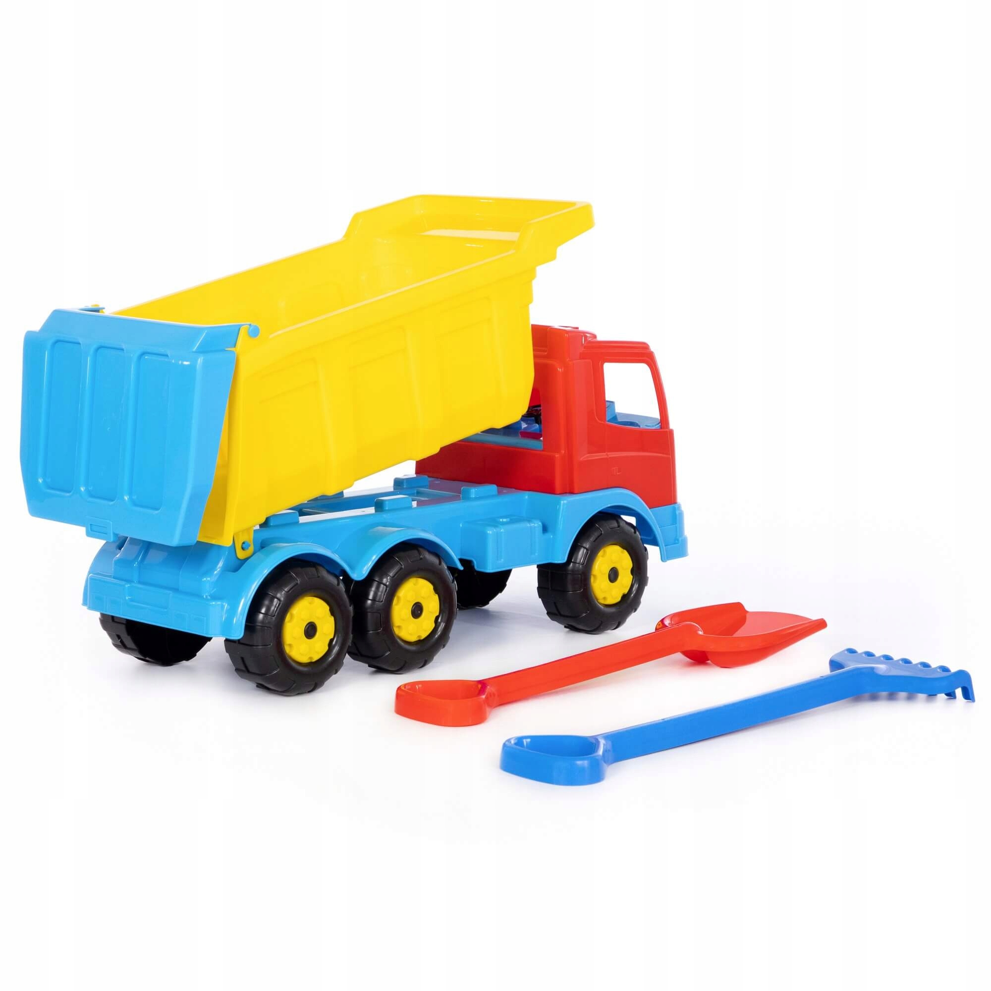 WADER CIĘŻARÓWKA TIR WYWROTKA GIGANT 70cm + ŁOPATA Płeć chłopcy