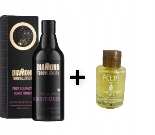 Diamond Touch Luxury odżywka 500 ml po keratynie olejek 7ml Felps