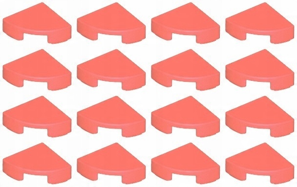 

Lego 25269 1x1 Tile koralowa Nowa (3g) 16 szt.
