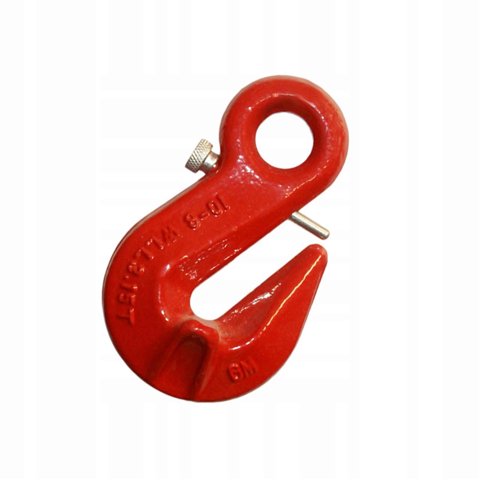 Řetězový hák s očkem a pojistkou 13 mm 5,3T