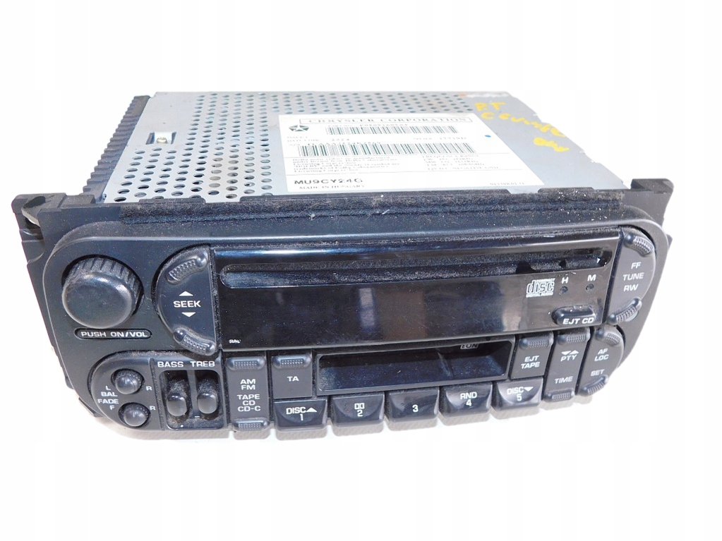 CHRYSLER PT CRUISER 1.6 115KM 04R заводское радио