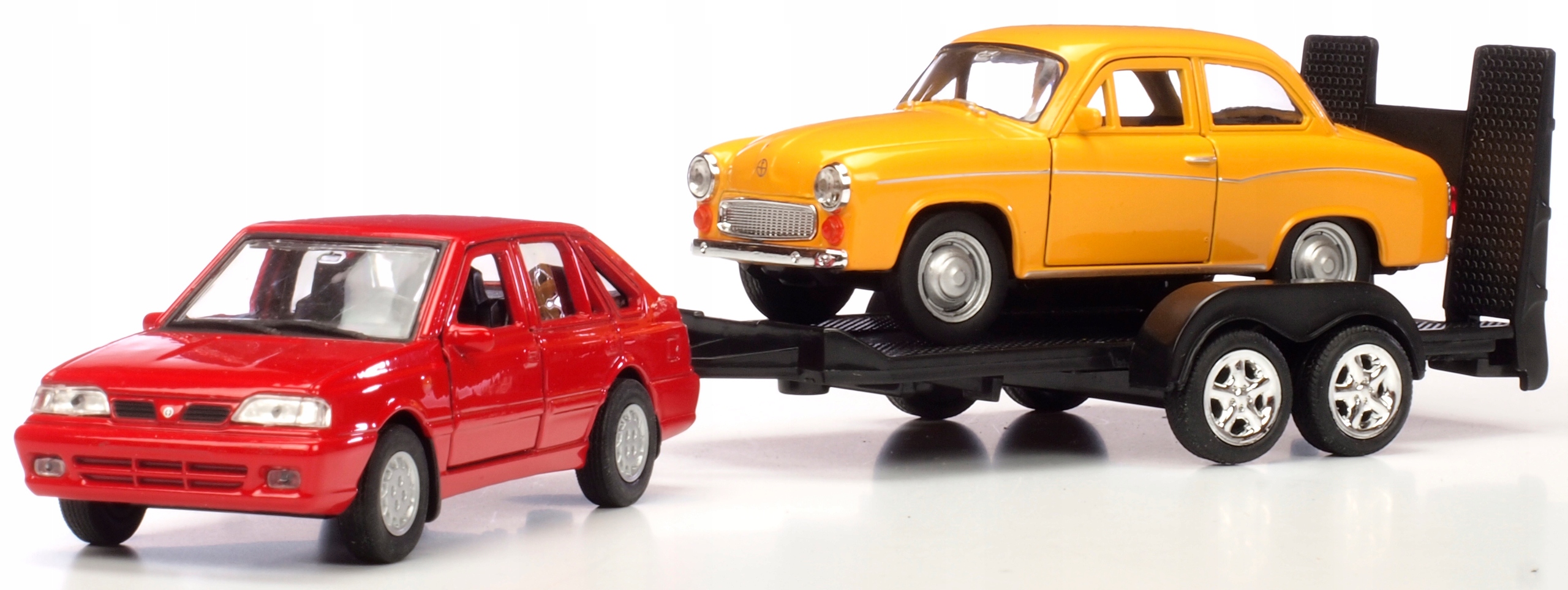

Metalowe Auta Polonez Caro Syrena 105 Laweta Hol