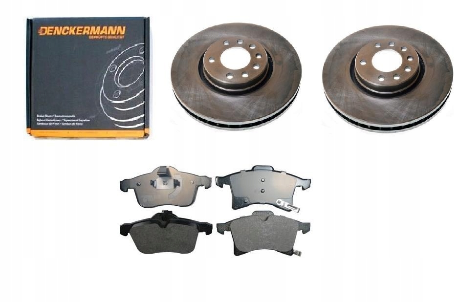 Kotouče Brzdové Destičky Opel Astra H Přední 308 MM 5 Šroubů