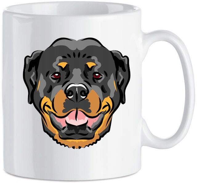 

Kubek nadruk Rottweiler Pies 330 ml