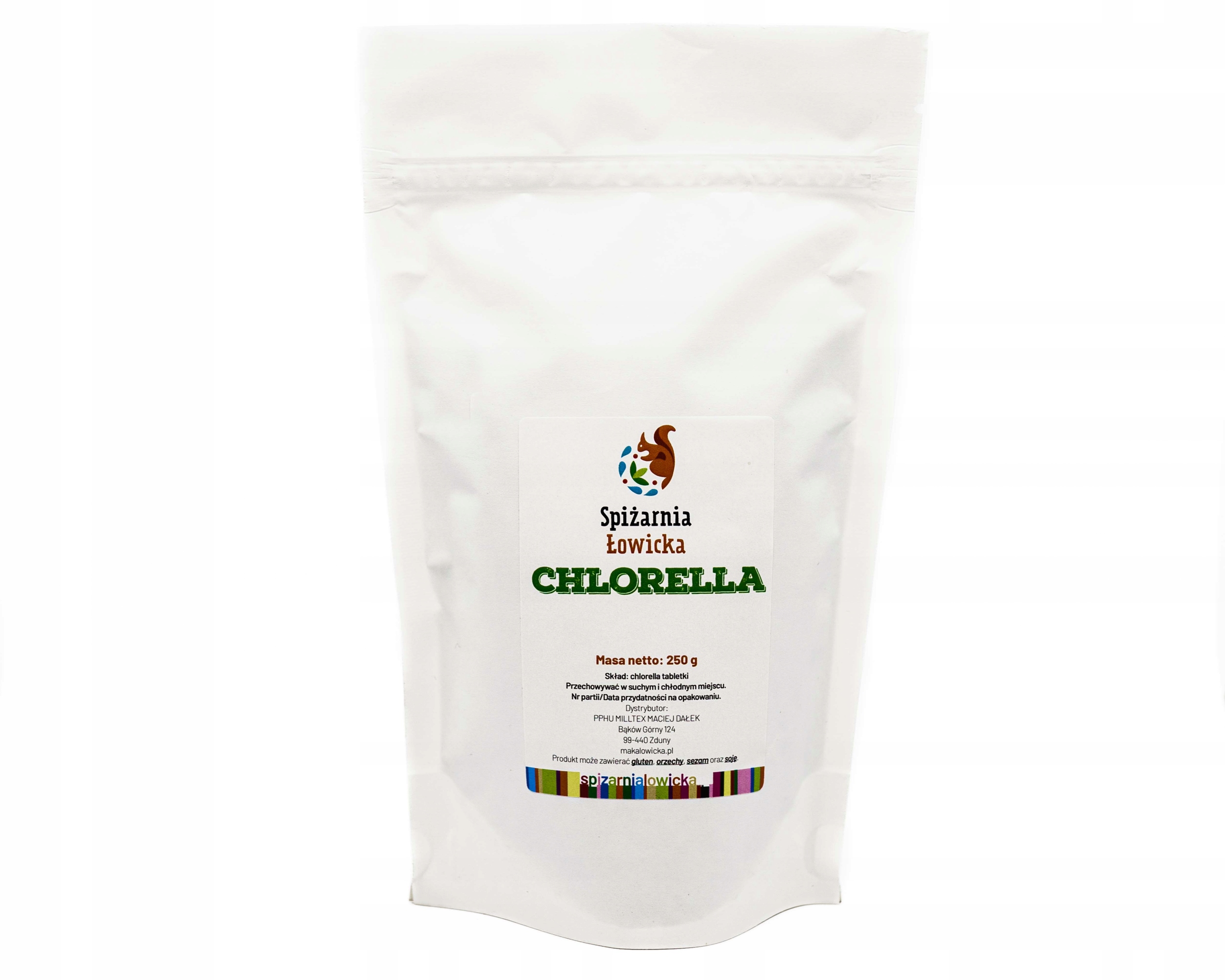 

Chlorella Naturalna 250g tabletki na oczyszczanie