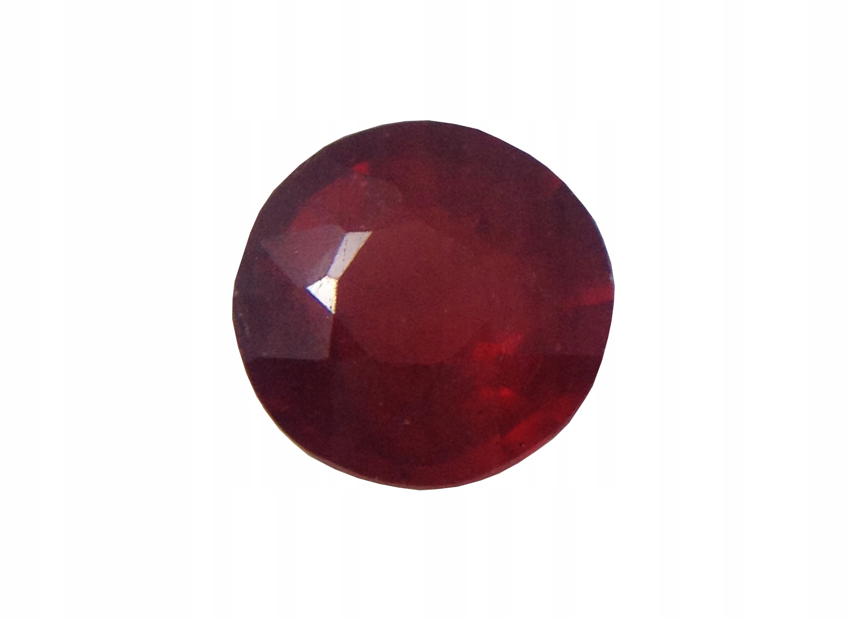 Rubín Přírodní 7 mm Plnitelný Kus