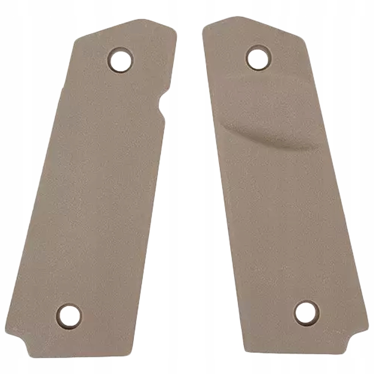 Okładziny Chwytu typu Colt 1911 Fma poprawia Chwyt Ergonomia Brązowe