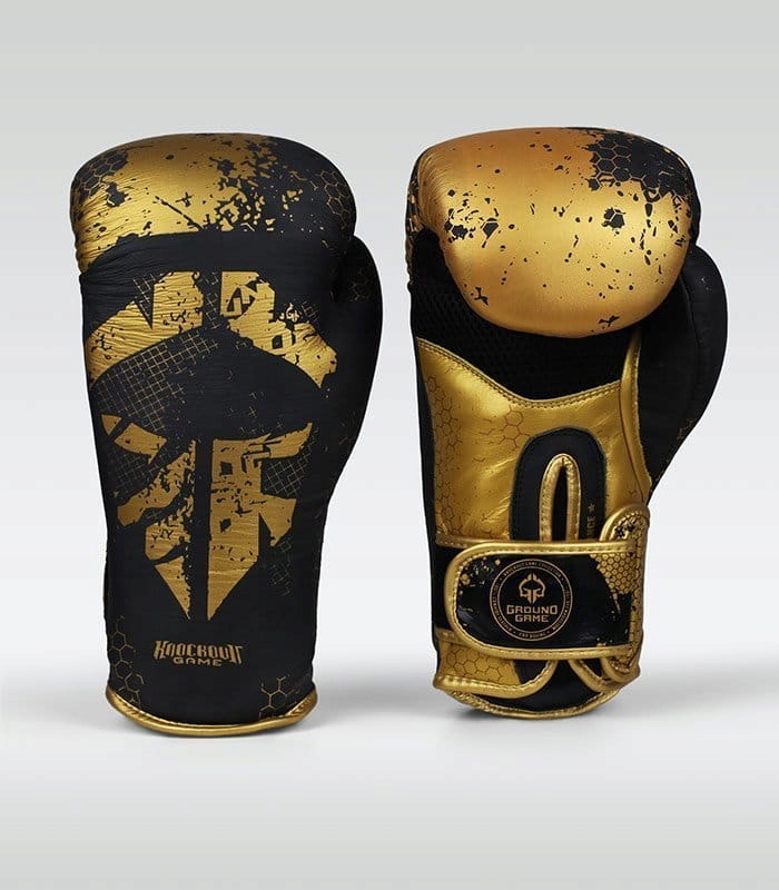 Ground Game Boxerské Rukavice Cage Gold 10oz