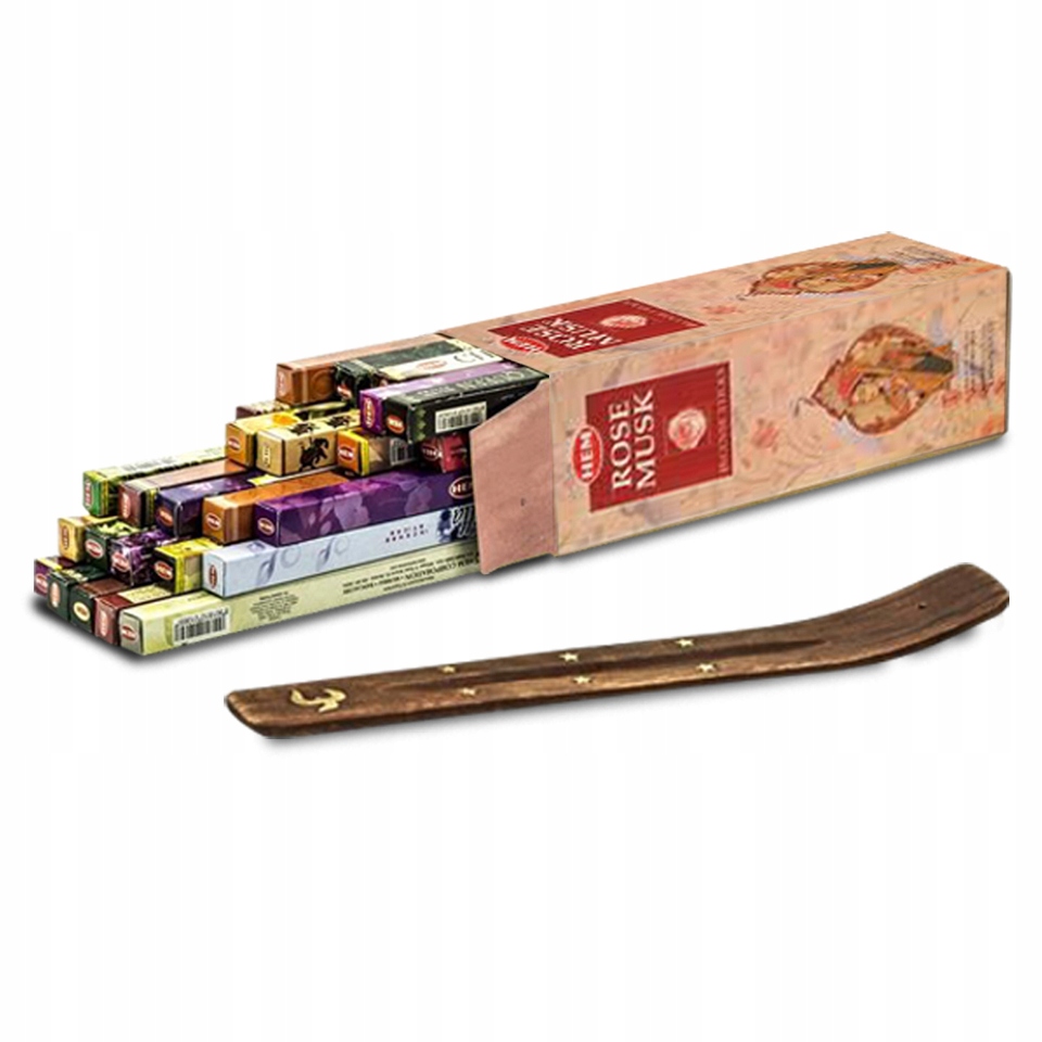 

Zestaw MIX 200SZT Kadzidełka kadzidła Hem+prezent