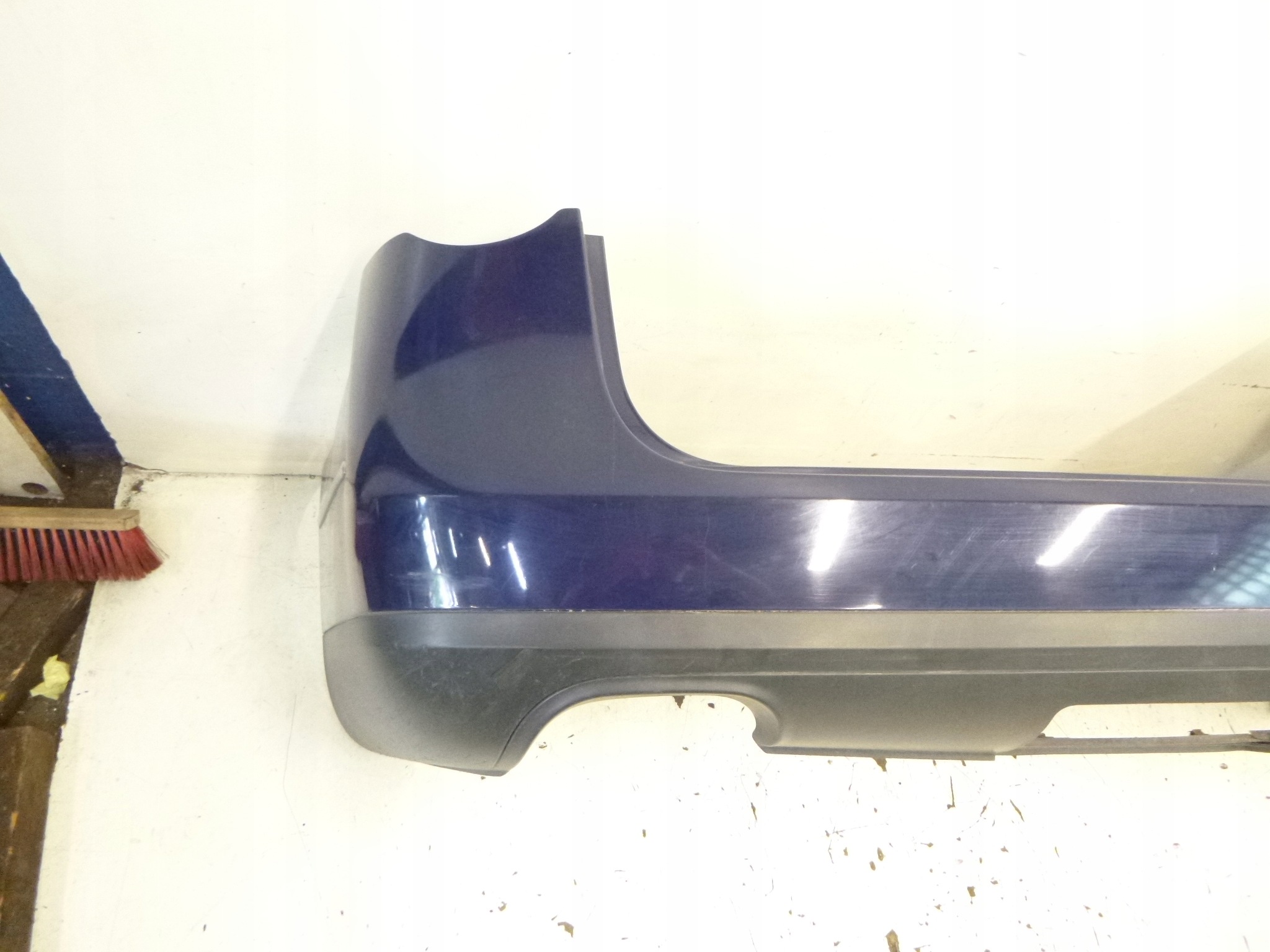 Stoßstange heck VW Passat B6 blauer 2006r. 3C9807421 komplet