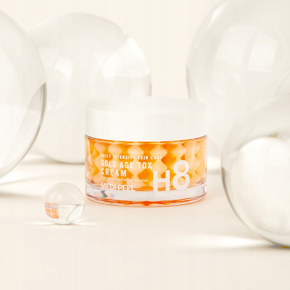 MEDI-PEEL Gold Age Tox H8 Cream 50 ml - Ujędrniający krem do twarzy — 3