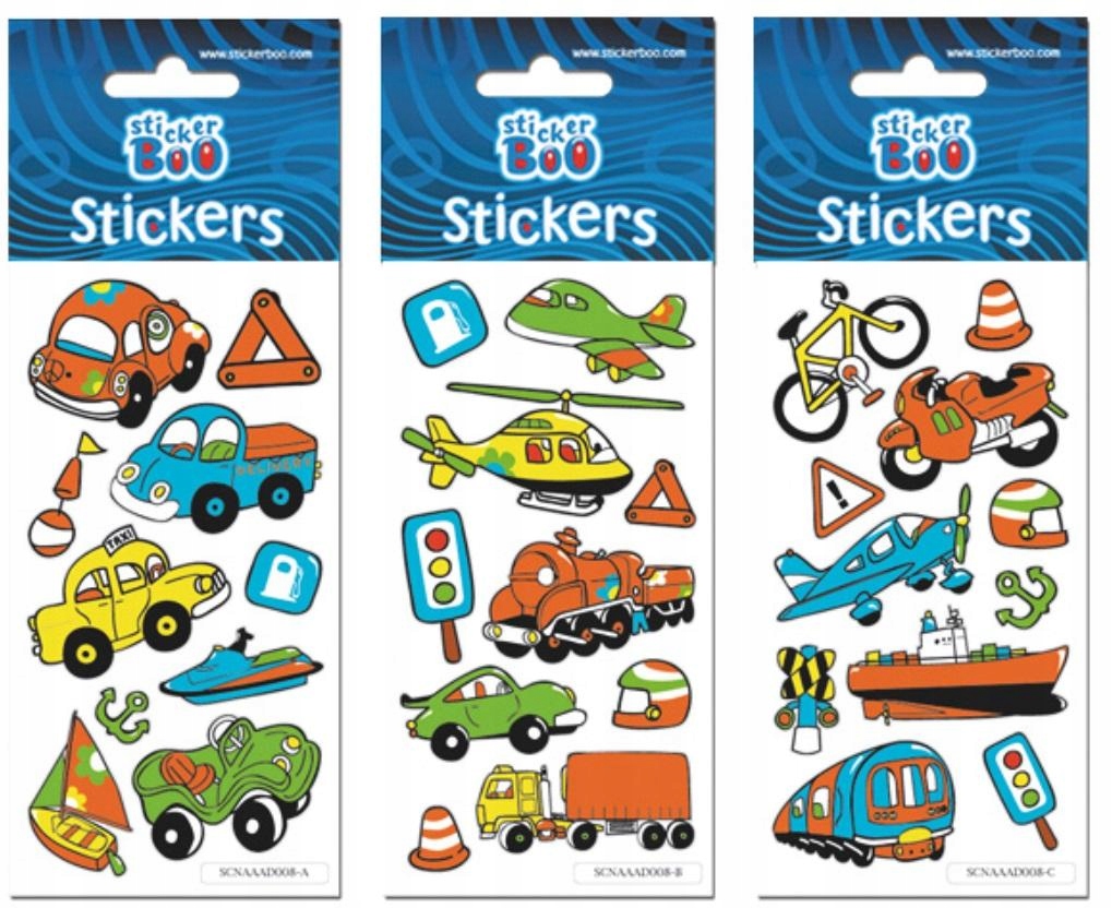 

Naklejki Sticker Boo Silver Autka