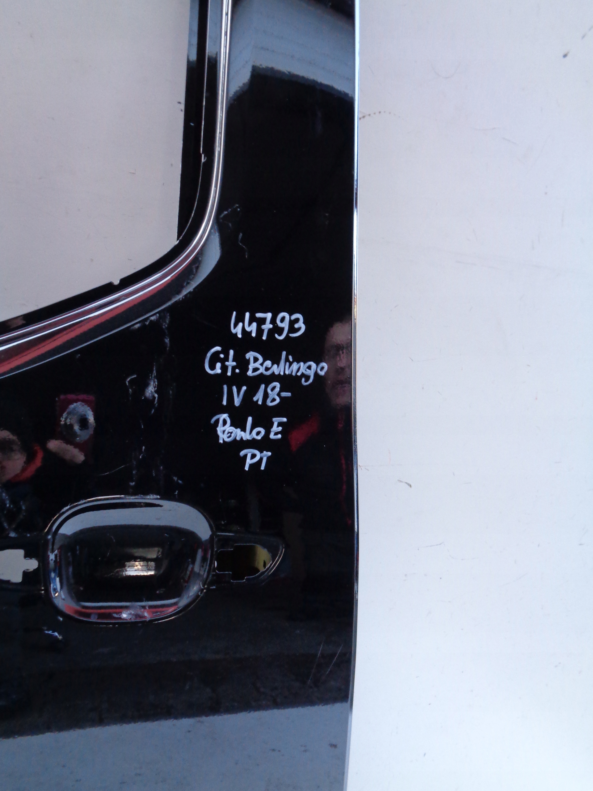 door right sliding rear. CITROEN BERLINGO IV COMBO E PARTNER 18- 44793