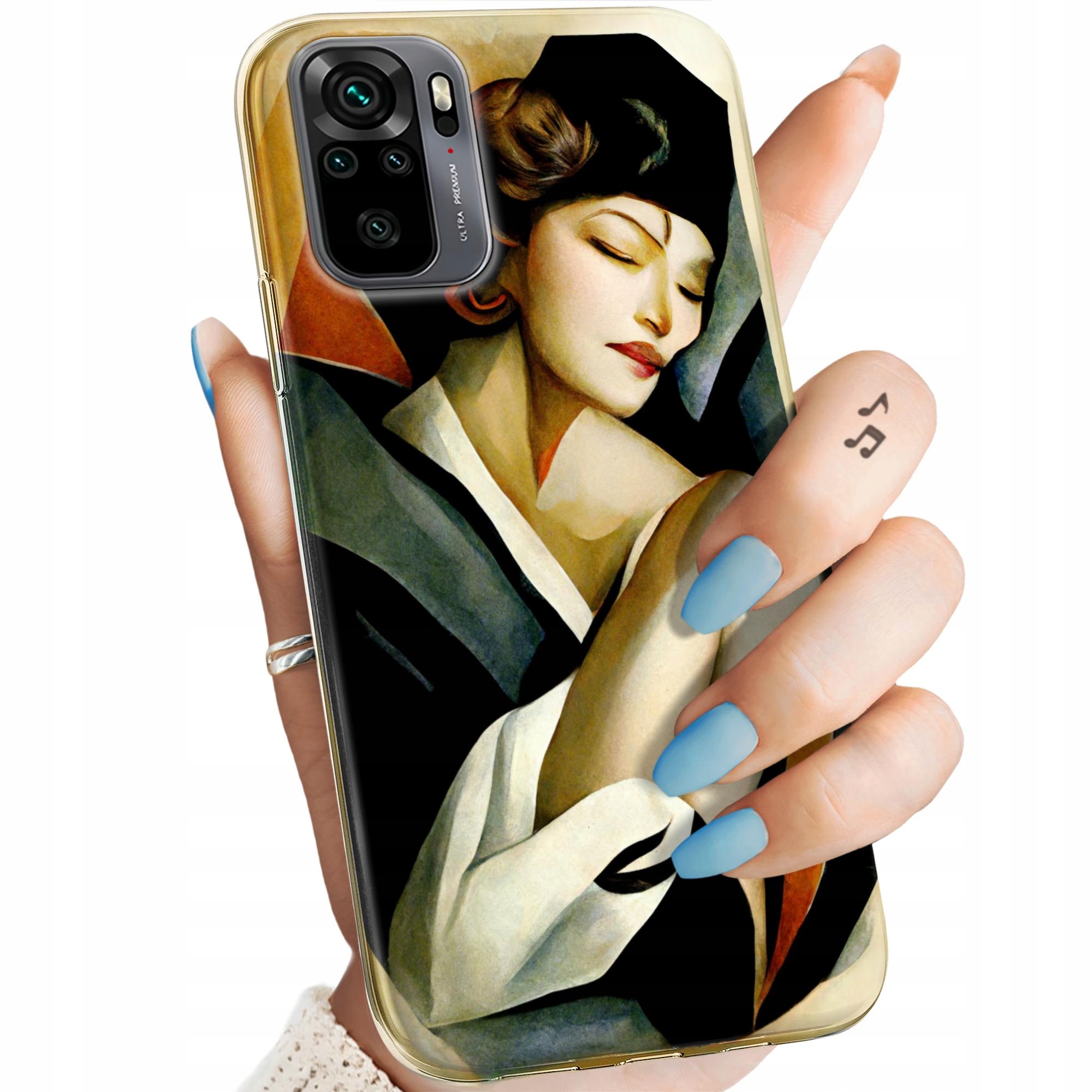 Etui Do Xiaomi Redmi Note 10 Art Deco Łempicka Tamara Barbier Obudowa