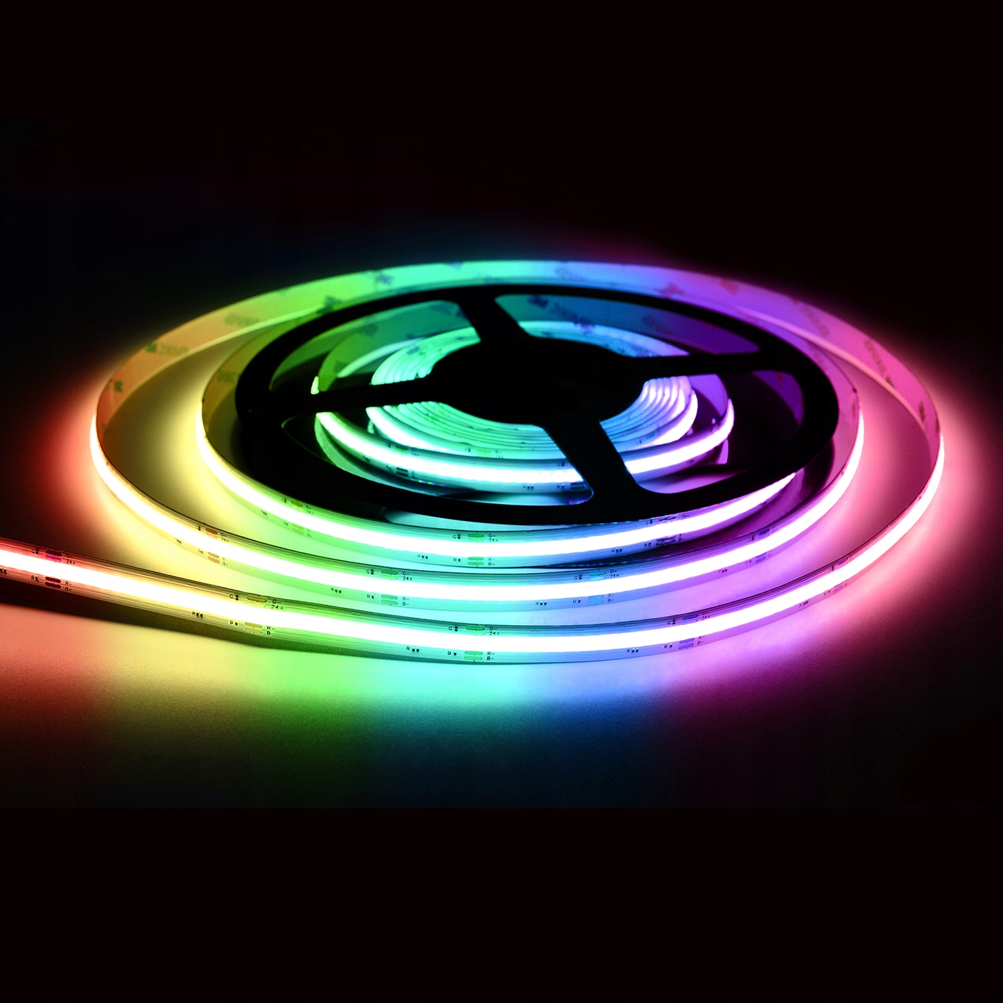 Taśma LED RGB COB 75W 5m IP20 12V KOLOROWA PREMIUM Kod producenta Taśma LED RGB COB 75W 5m