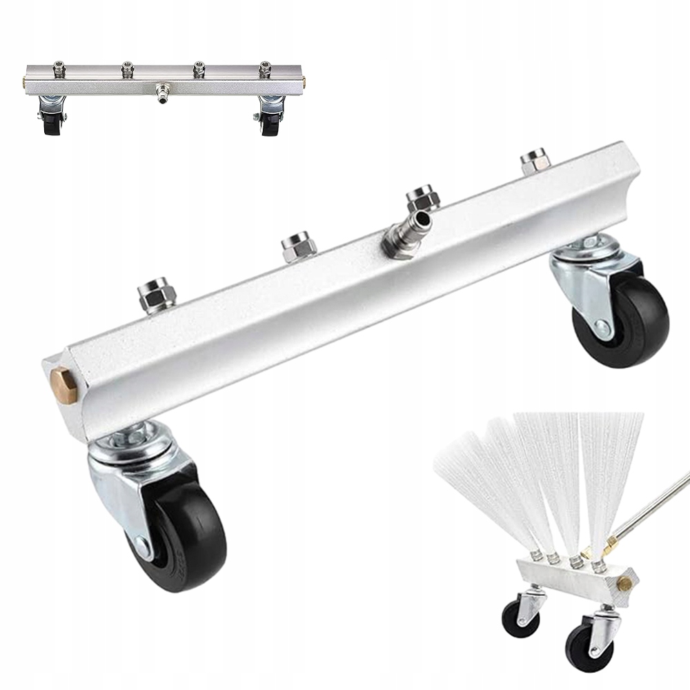 Tlaková Myčka Pro Mytí Podvozku 13 Palců 4 Trysky Myčka Pro Podvozek Auta