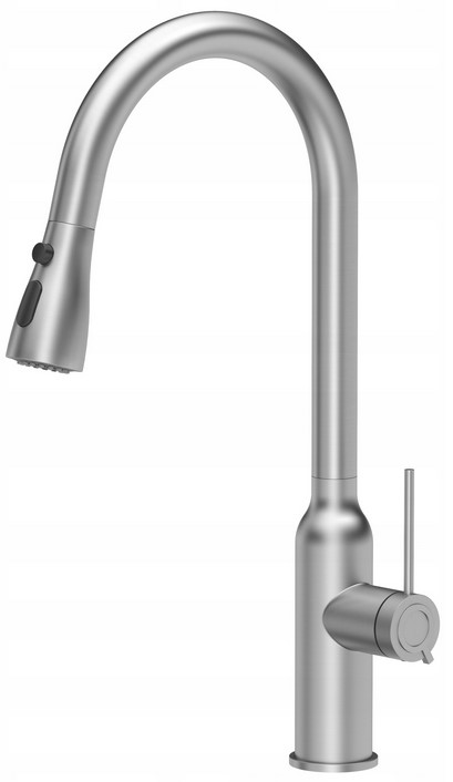 Quadron Jessica Q Line Bateria Kuchenna Stojąca Stal Szczotkowana