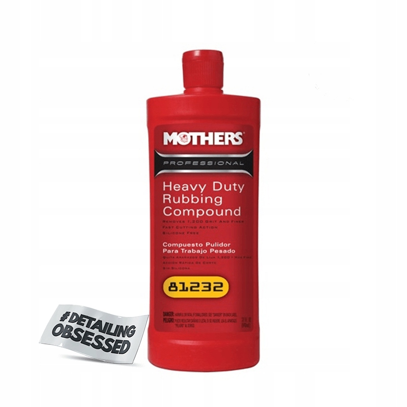 Mothers Pro Heavy Duty Rubbing Compound 946ml