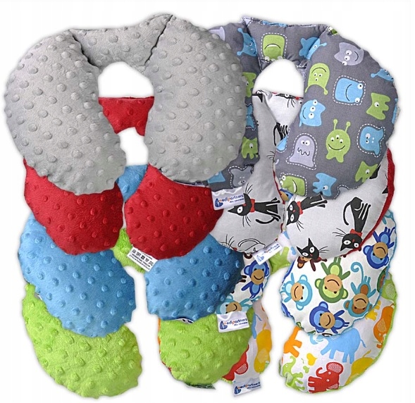 PODUSZKA PODRÓŻNA ROGAL ZAGŁÓWEK minky bawełna Marka Medi Partners