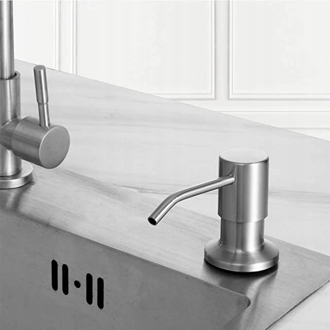 DOZOWNIK KUCHENNY NA PŁYN DO NACZYŃ MYDŁO INOX Linia Simi