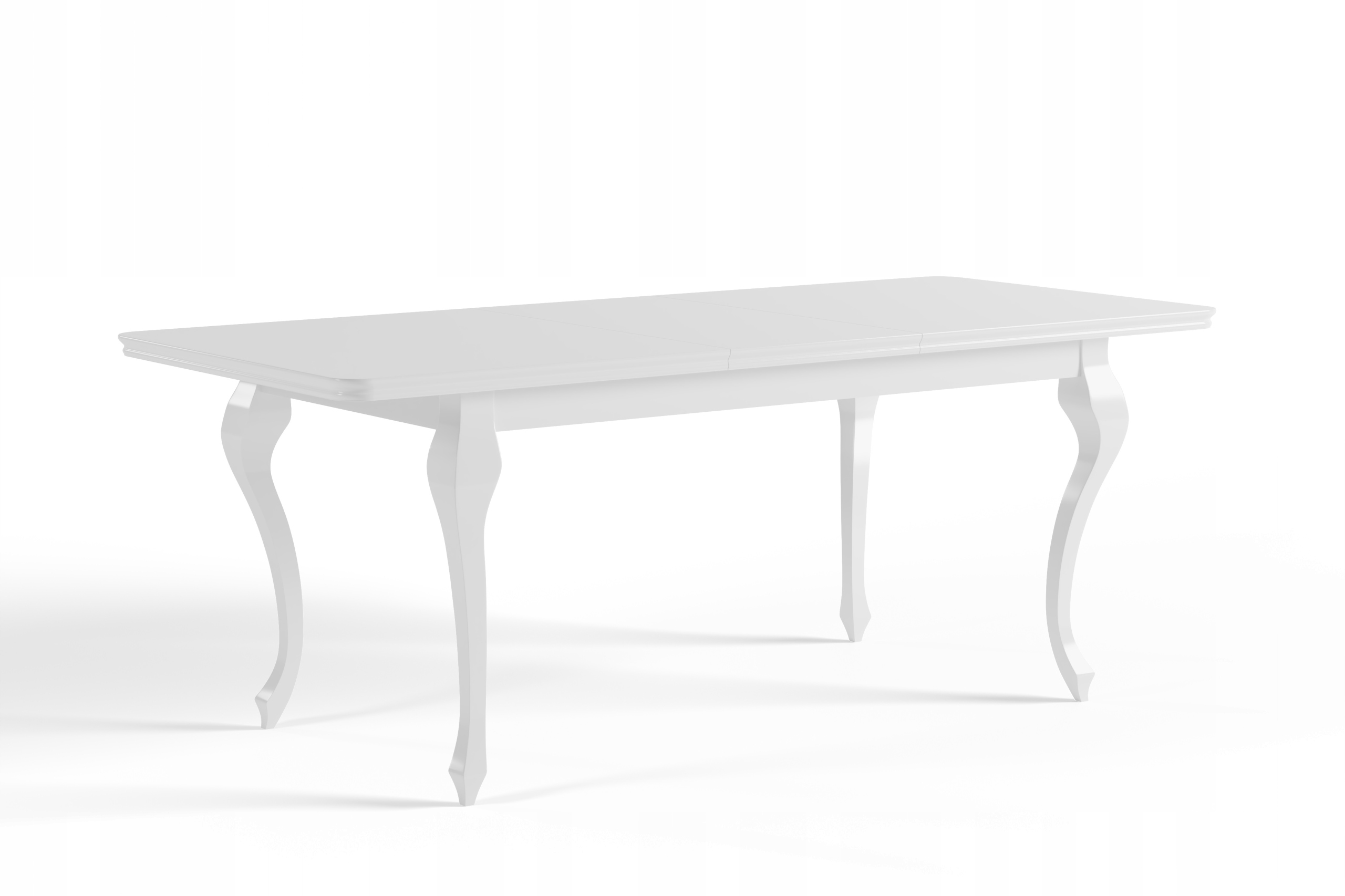 Stół 170/250 LUDWIK GLAMOUR BIAŁY POŁYSK DO SALONU Kod producenta ludwik