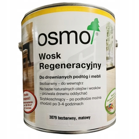 Osmo 3079 Vosk na bázi barev Mat 1L